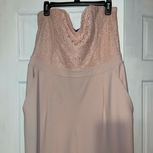 Express pink jumpsuit